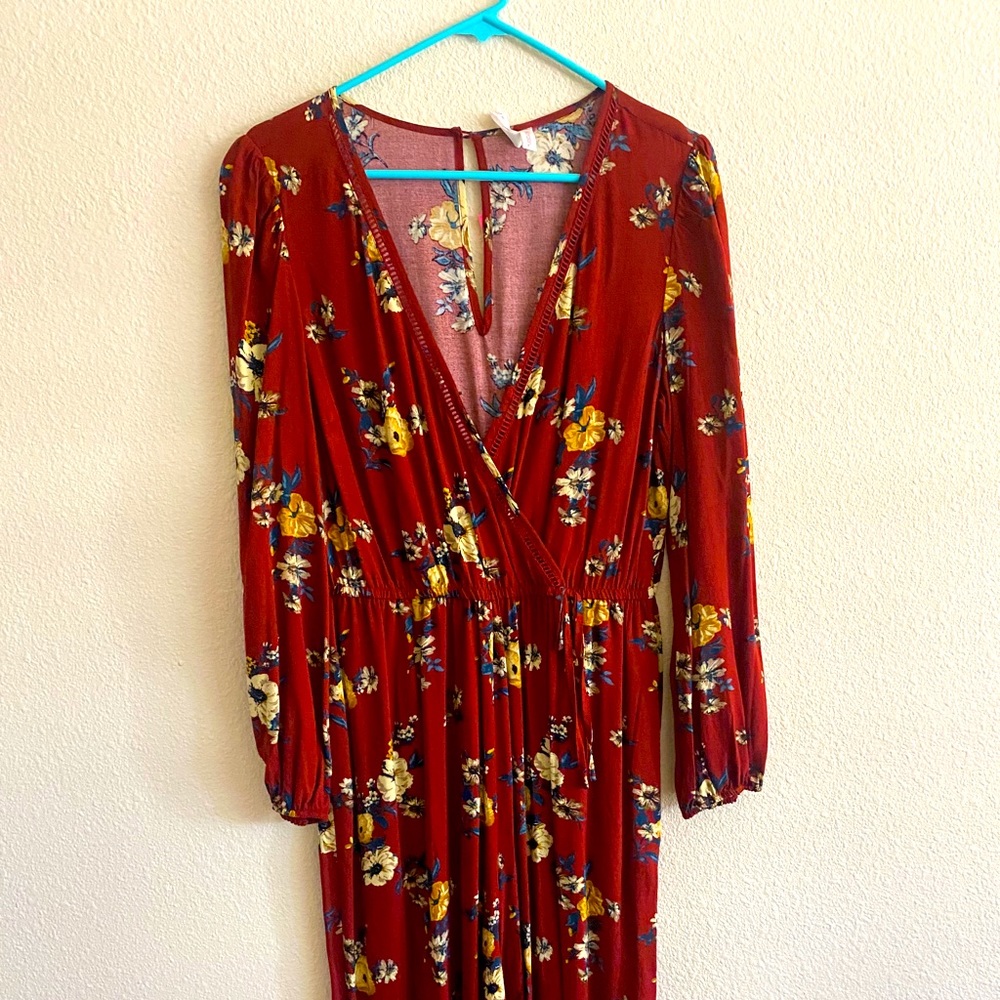 NWT long sleeved jumpsuit